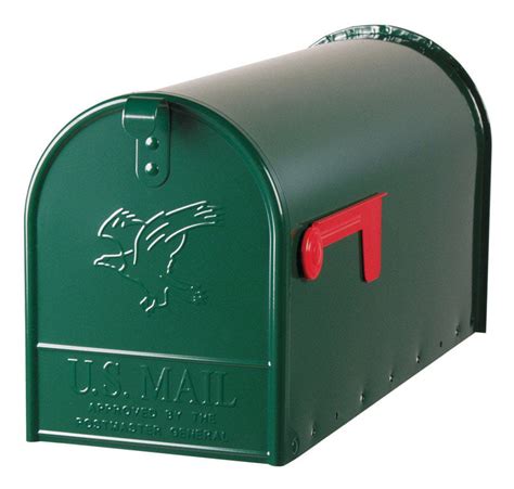 green metal box|green metal residential mailboxes.